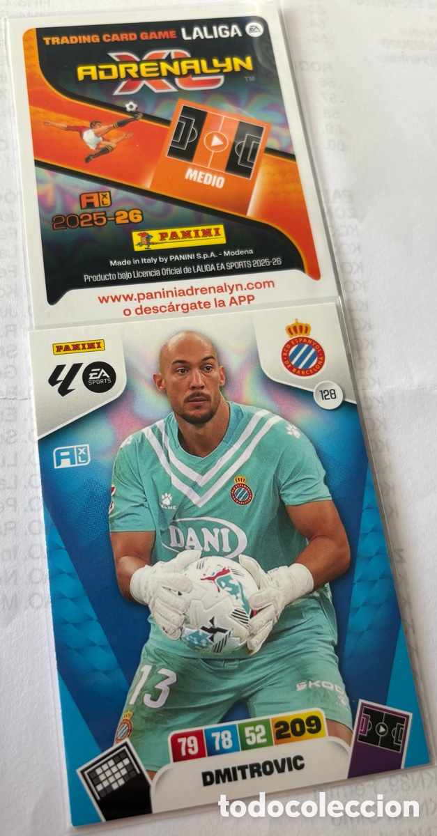 Cromos de F&uacute;tbol: ADRENALYN 25-26 ESPANYOL 128