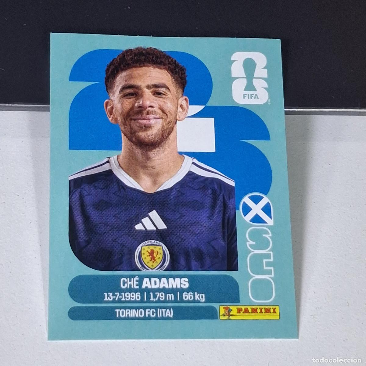 Cromos de F&uacute;tbol: B14 SCO 19 SCO19 CHE ADAMS ESCOCIA SCOTLAND SCO MUNDIAL FIFA WORLD CUP 2026 STICKER PANINI
