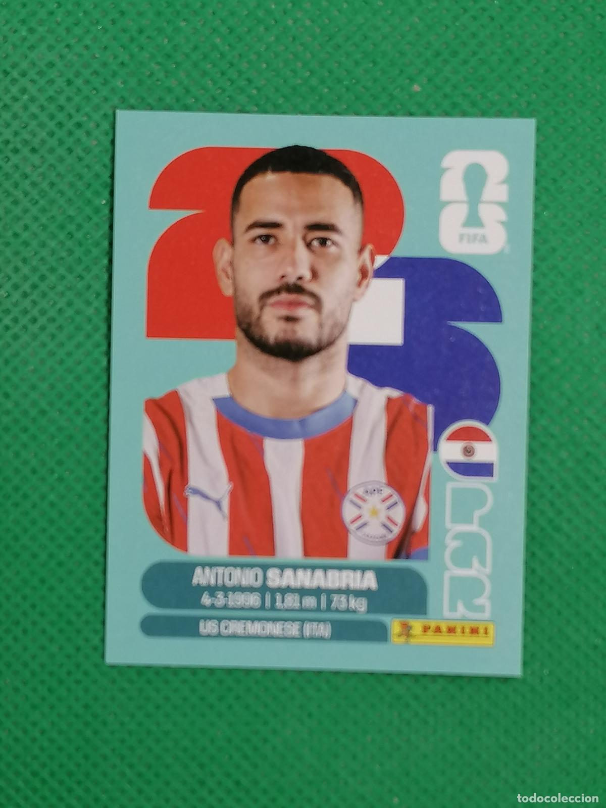 Cromos de F&uacute;tbol: PAR 20 PAR20 ANTONIO SANABRIA PARAGUAY ⚽ PANINI FIFA MUNDIAL WORLD CUP 26 2026 STICKER ⚽