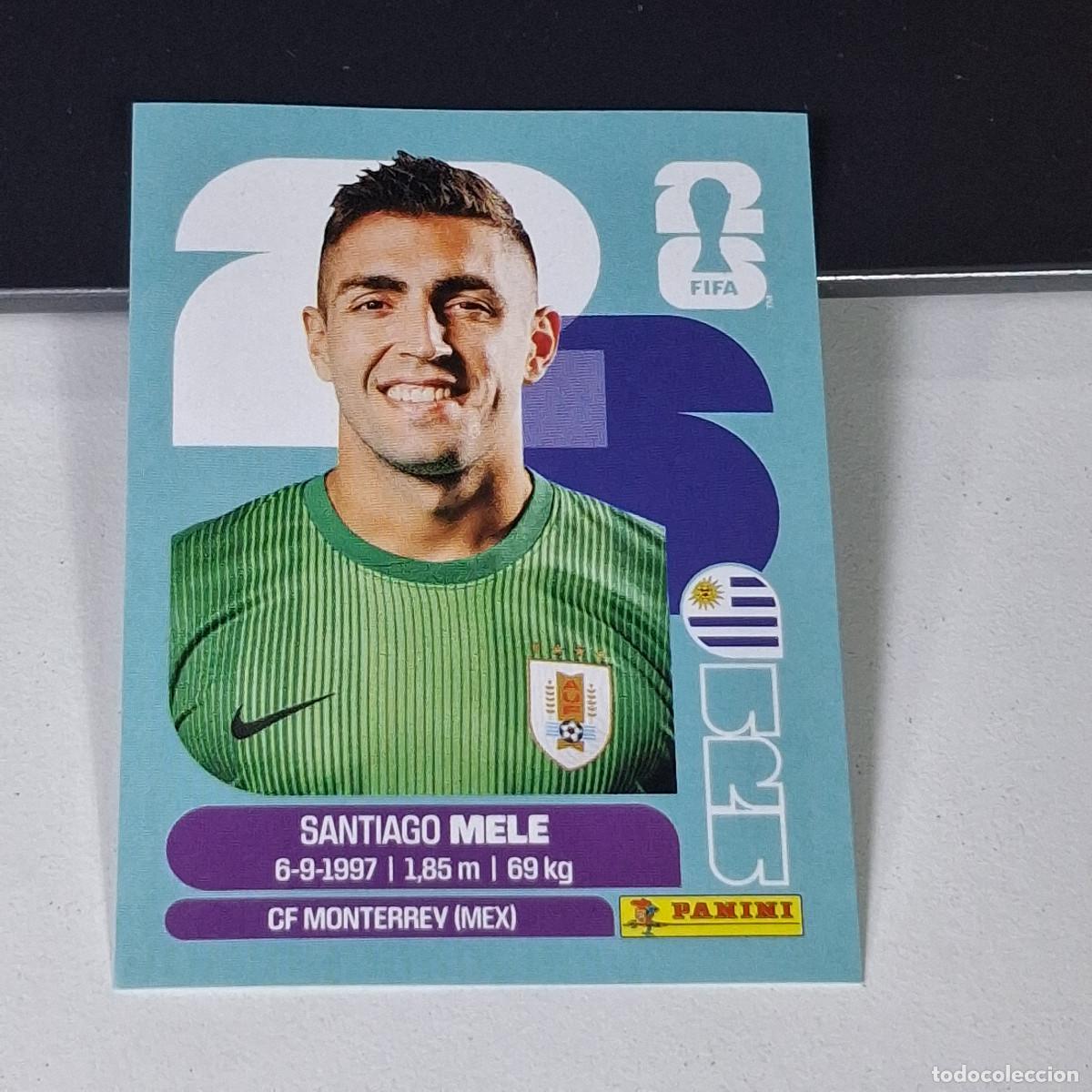 Cromos de F&uacute;tbol: B15 URU3 SANTIAGO MELE 3 URUGUAY URU MUNDIAL FIFA WORLD CUP 2026 STICKER PANINI