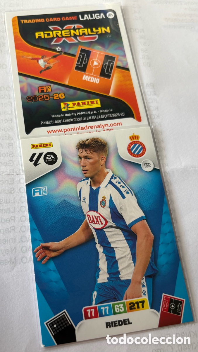 Cromos de F&uacute;tbol: ADRENALYN 25-26 ESPANYOL 132