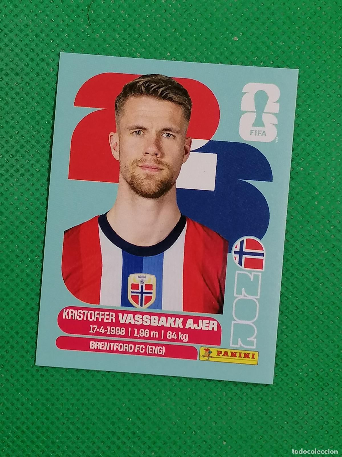 Cromos de F&uacute;tbol: NOR 5 NOR5 KRISTOFFER VASSBAKK AJER NORUEGA ⚽ PANINI FIFA MUNDIAL WORLD CUP 26 2026 STICKER ⚽