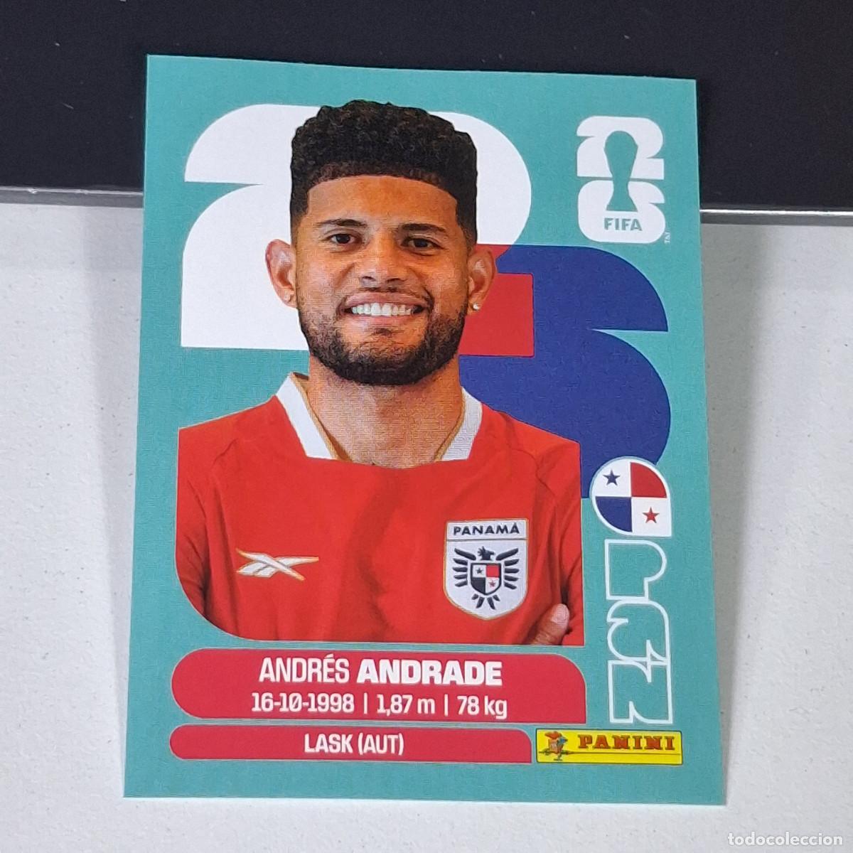 Cromos de F&uacute;tbol: B15 PAN 5 PAN5 ANDRES ANDRADE PANAMA MUNDIAL FIFA WORLD CUP 2026 STICKER PANINI