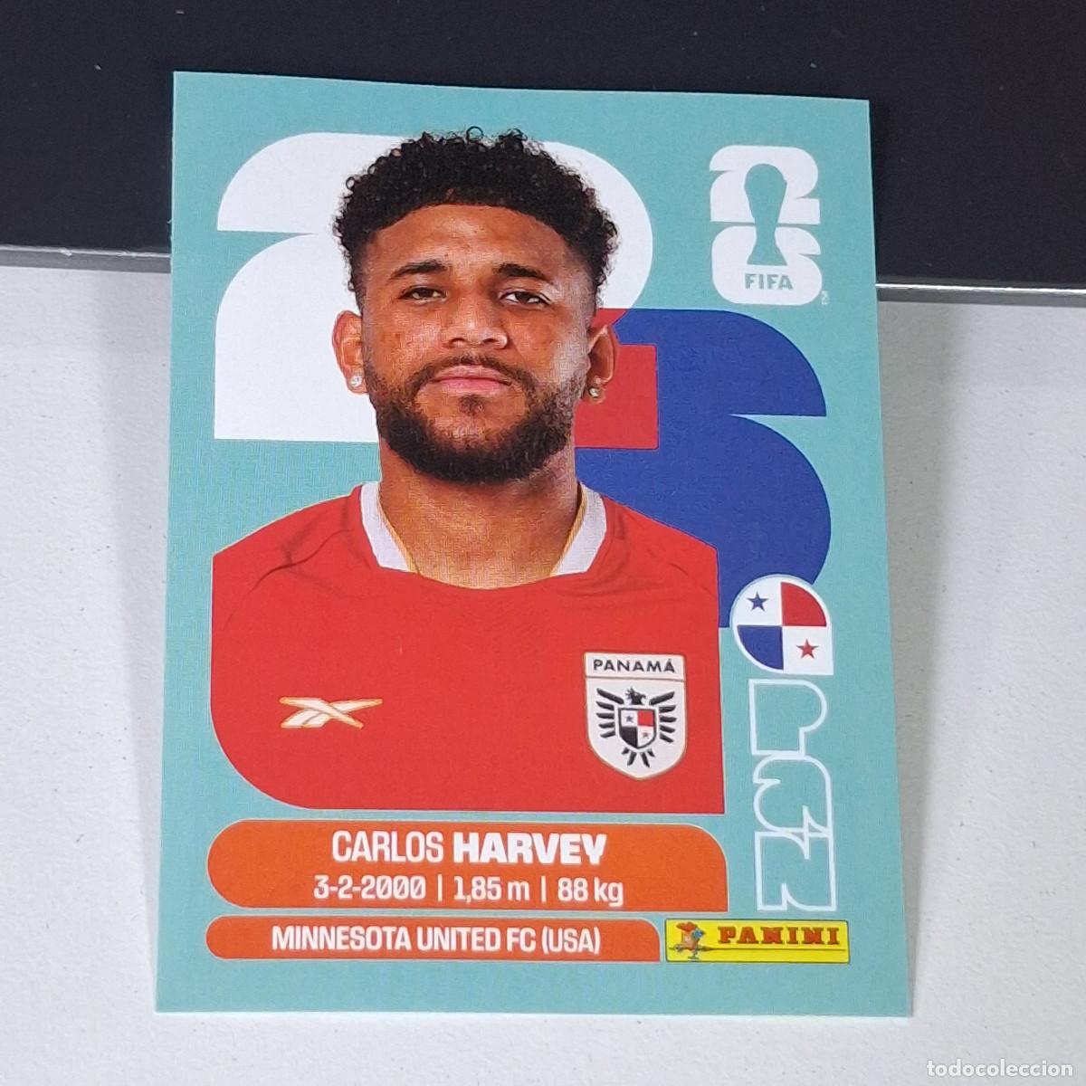 Cromos de Futebol: B15 PAN 15 PAN15 CARLOS HARVEY PANAM&Aacute; PAN MUNDIAL FIFA WORLD CUP 2026 STICKER PANINI