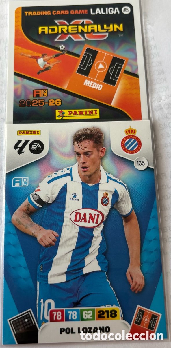Cromos de F&uacute;tbol: ADRENALAYN 25-26ESPANYOL 135