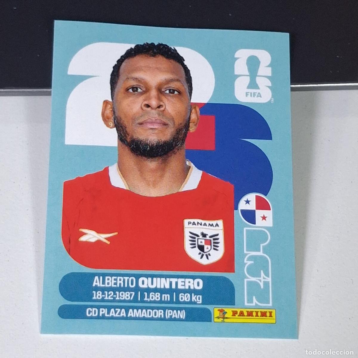 Cromos de F&uacute;tbol: B15 PAN20 ALBERTO QUINTERO 20 PANAM&Aacute; PAN MUNDIAL FIFA WORLD CUP 2026 STICKER PANINI