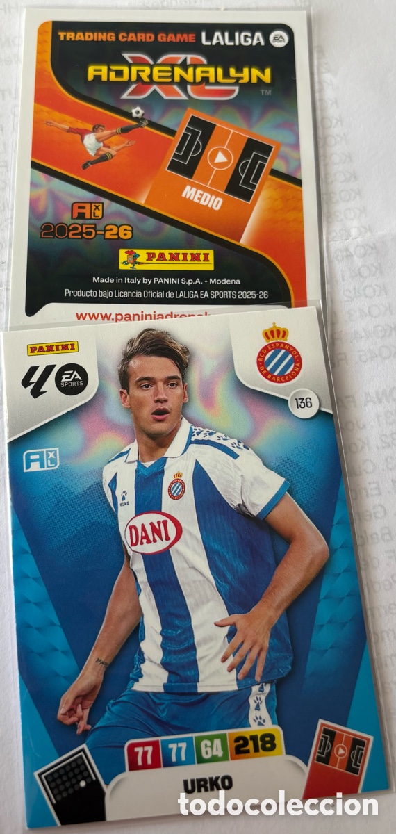 Cromos de F&uacute;tbol: ADRENALYN 25-26 ESPANYOL 136