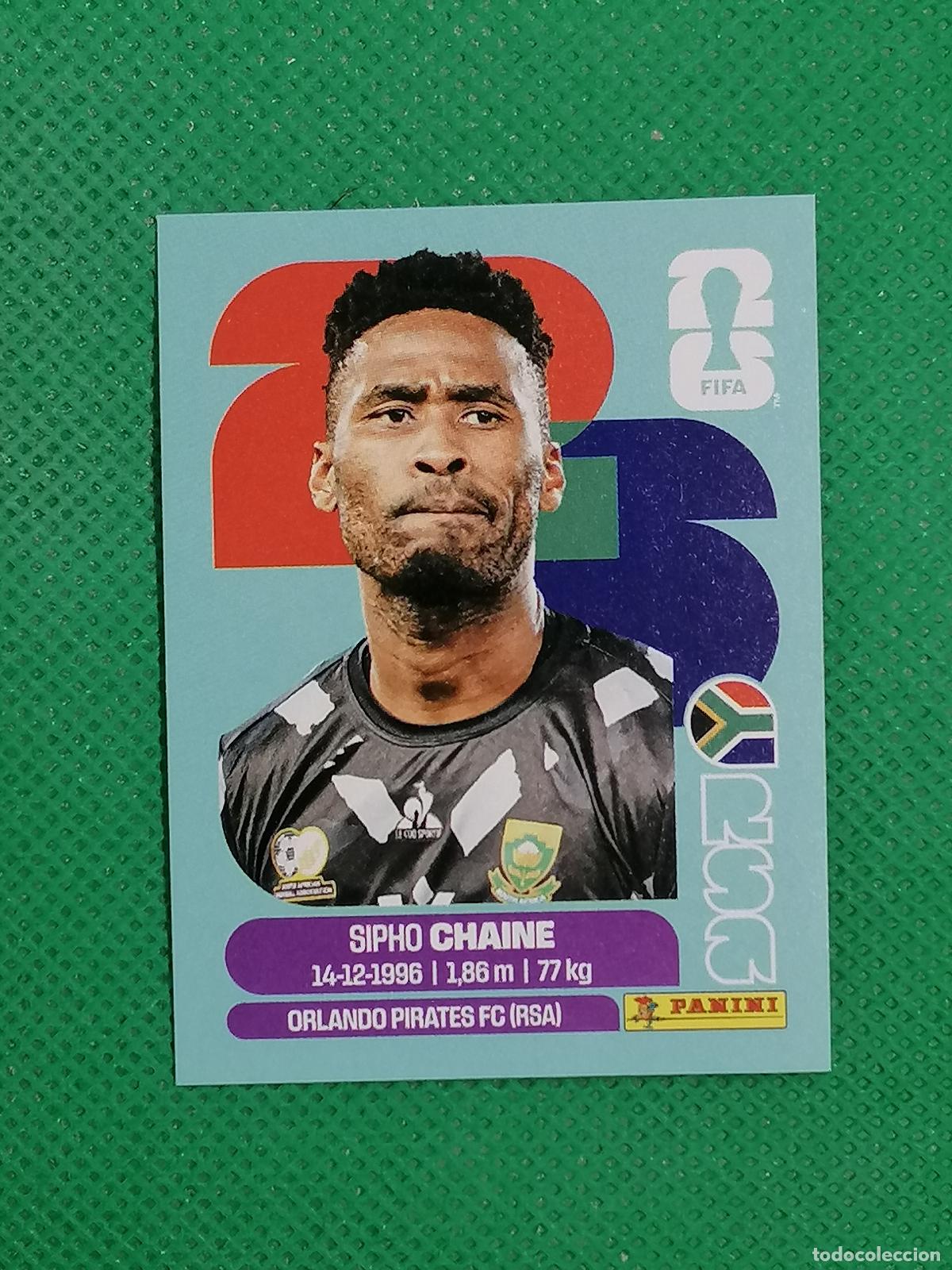 Cromos de F&uacute;tbol: RSA 3 RSA3 SIPHO CHAINE SUDAFRICA ⚽ PANINI FIFA MUNDIAL WORLD CUP 26 2026 STICKER ⚽