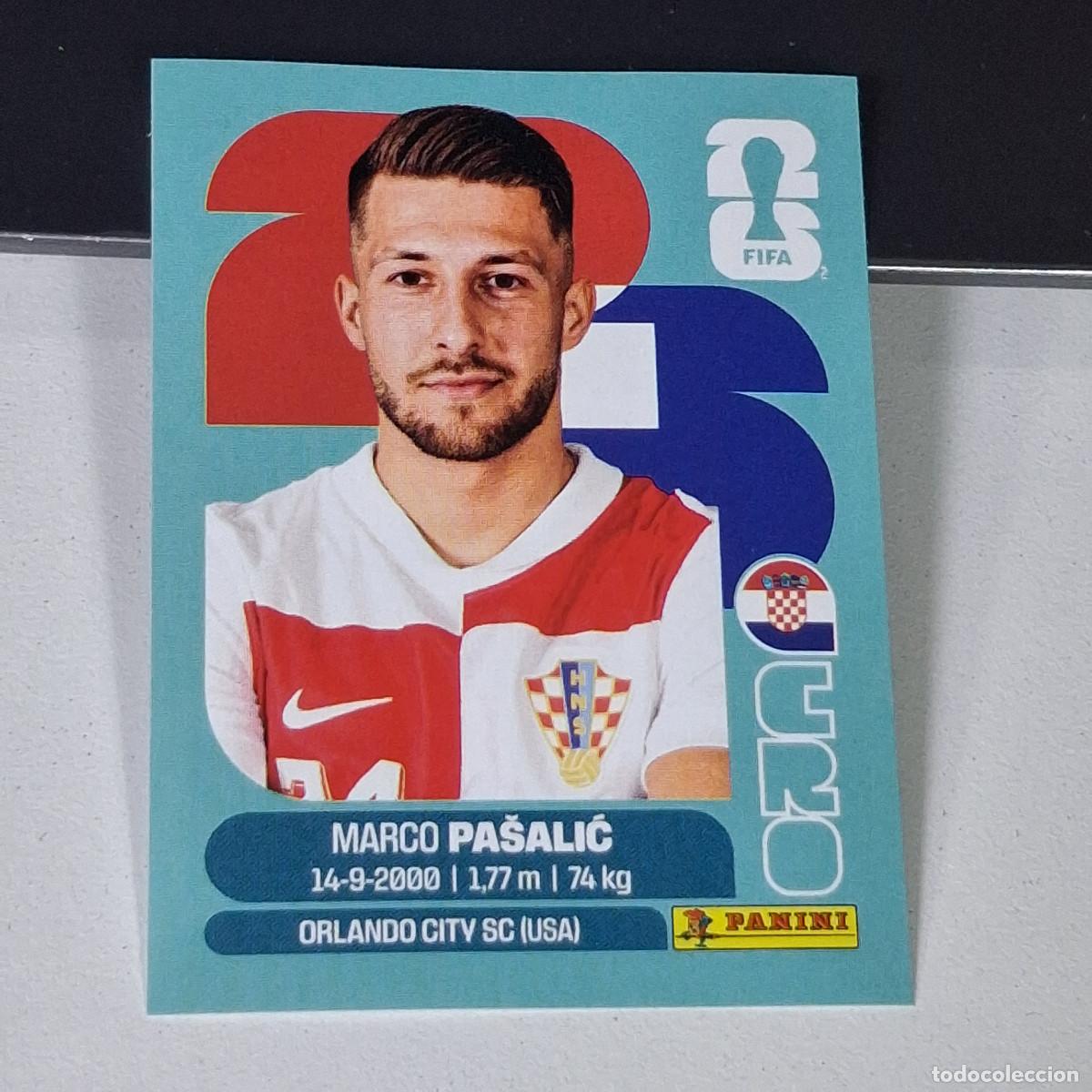 Cromos de F&uacute;tbol: B15 CRO17 MARCO PA&Scaron;ALIĆ 17 CROACIA CROATIA CRO MUNDIAL FIFA WORLD CUP 2026 STICKER PANINI
