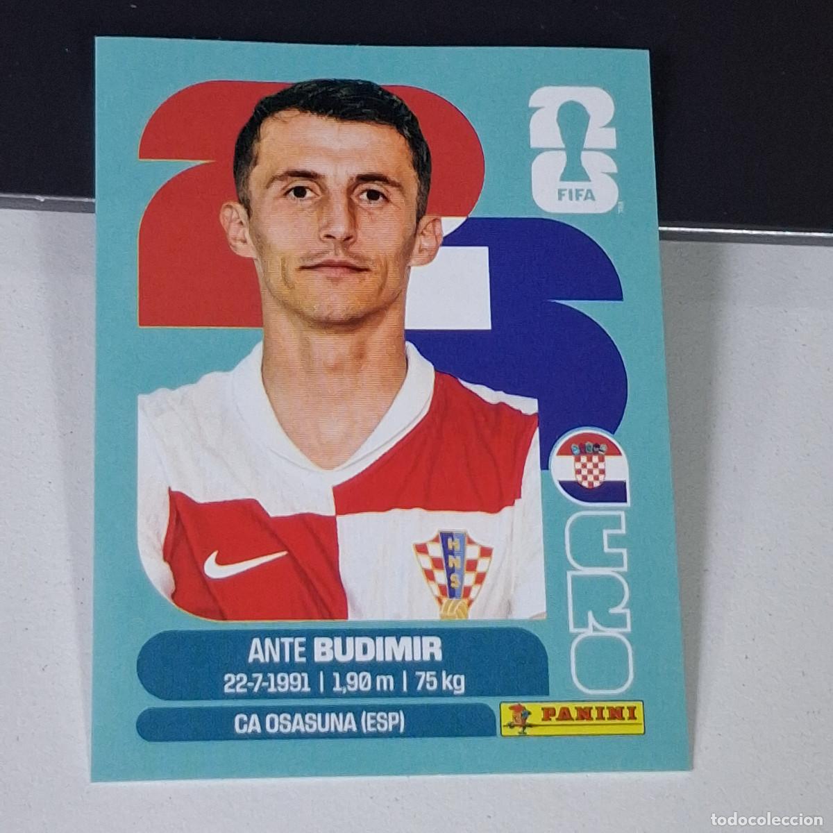 Cromos de F&uacute;tbol: B15 CRO 18 CRO18 ANTE BUDIMIR CROACIA CROATIA CRO MUNDIAL FIFA WORLD CUP 2026 STICKER PANINI