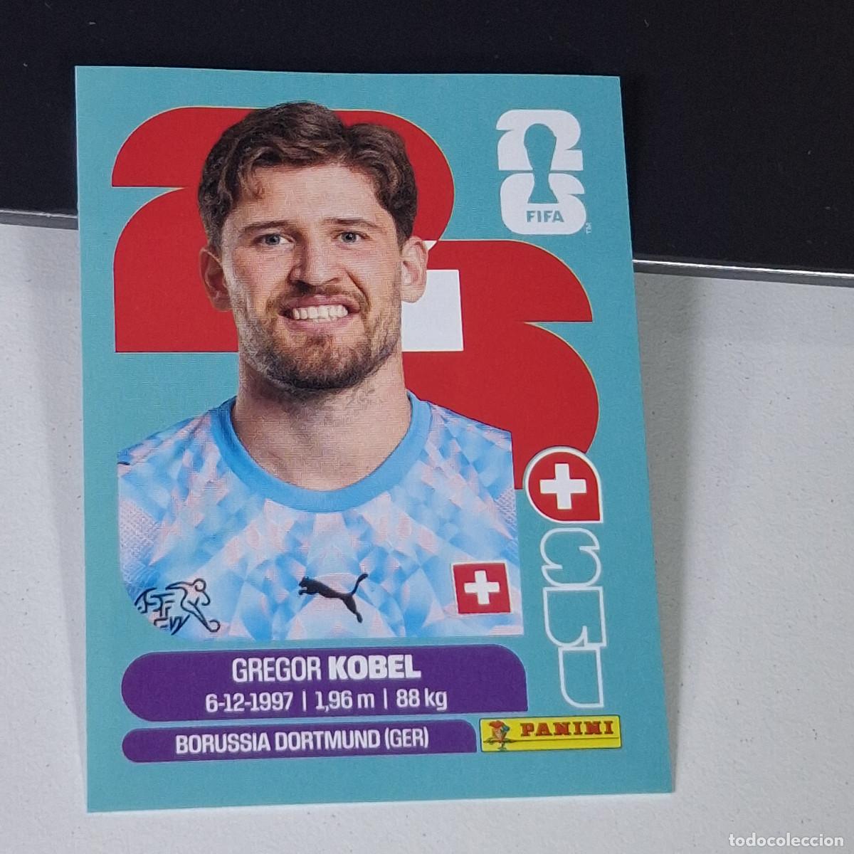 Cromos de F&uacute;tbol: B15 SUI2 GREGOR KOBEL 2 SUIZA SUI SWITZERLAND MUNDIAL FIFA WORLD CUP 2026 STICKER PANINI