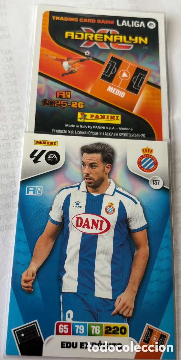 Cromos de F&uacute;tbol: ADRENALYN 25-26 ESPANYOL 137