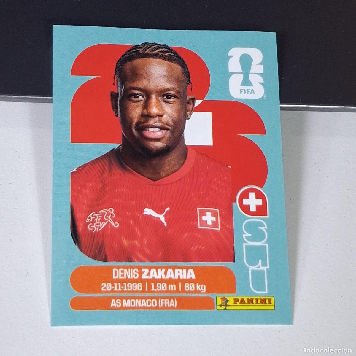 Cromos de F&uacute;tbol: B15 SUI 10 SUI10 DENIS ZAKARIA SUIZA SWITZERLAND SUI MUNDIAL FIFA WORLD CUP 2026 STICKER PANINI