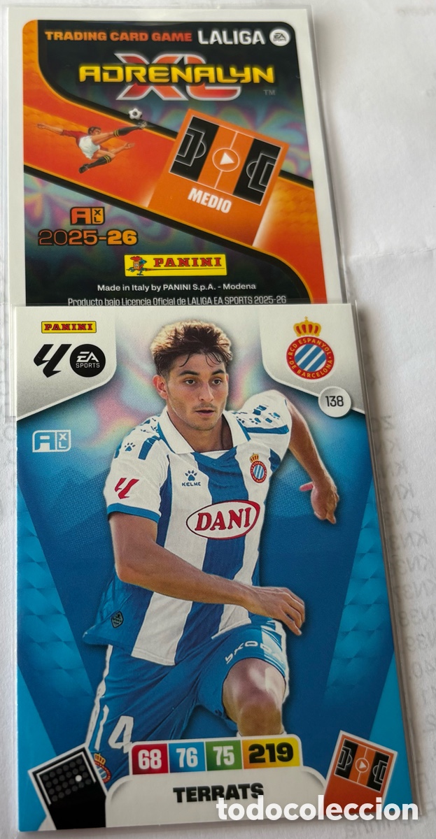 Cromos de F&uacute;tbol: ADRENALYN ESPANYOL 25 26 - 138