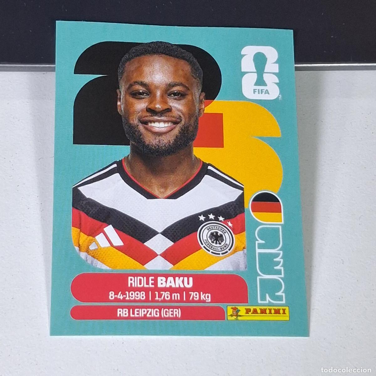 Cromos de F&uacute;tbol: B15 GER 8 GER8 RIDLE BAKU ALEMANIA GERMANY MUNDIAL FIFA WORLD CUP 2026 STICKER PANINI
