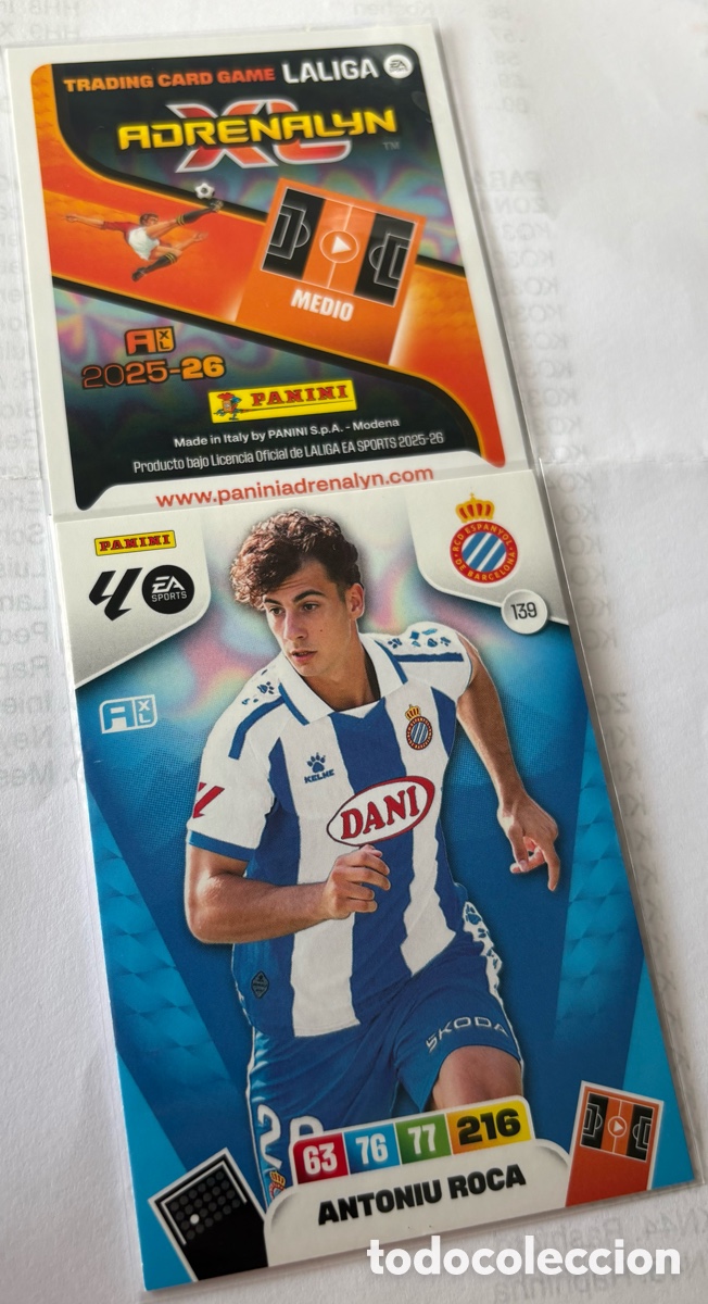 Cromos de F&uacute;tbol: ADRENALYN 25-26 ESPANYOL 139