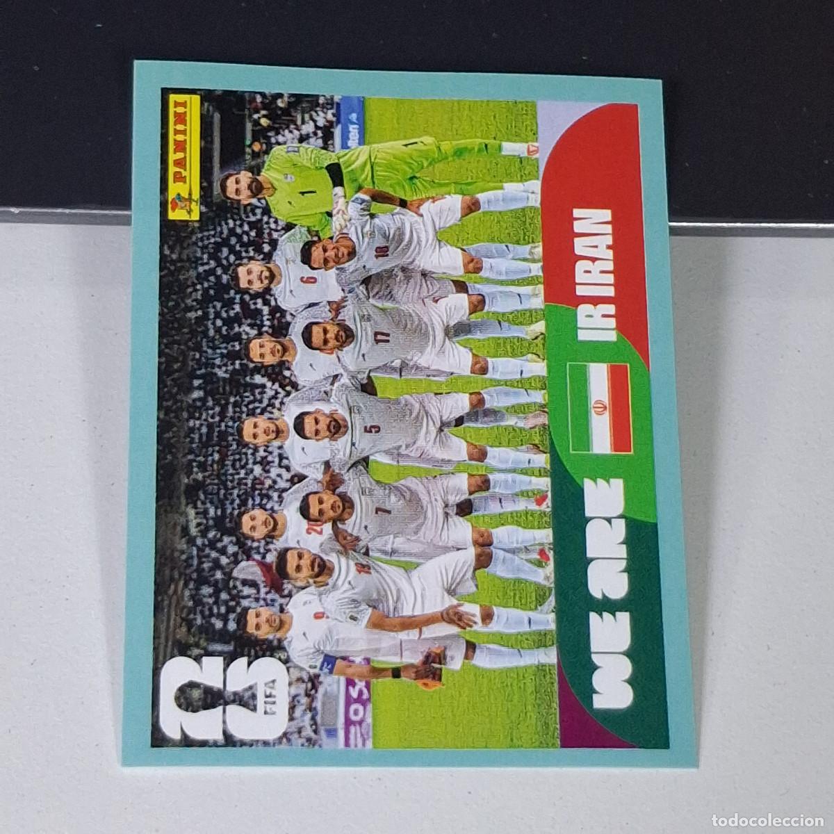 Cromos de F&uacute;tbol: B15 IRN13 TEAM PHOTO EQUIPO 13 IR&Aacute;N IRAO IRN MUNDIAL FIFA WORLD CUP 2026 STICKER PANINI