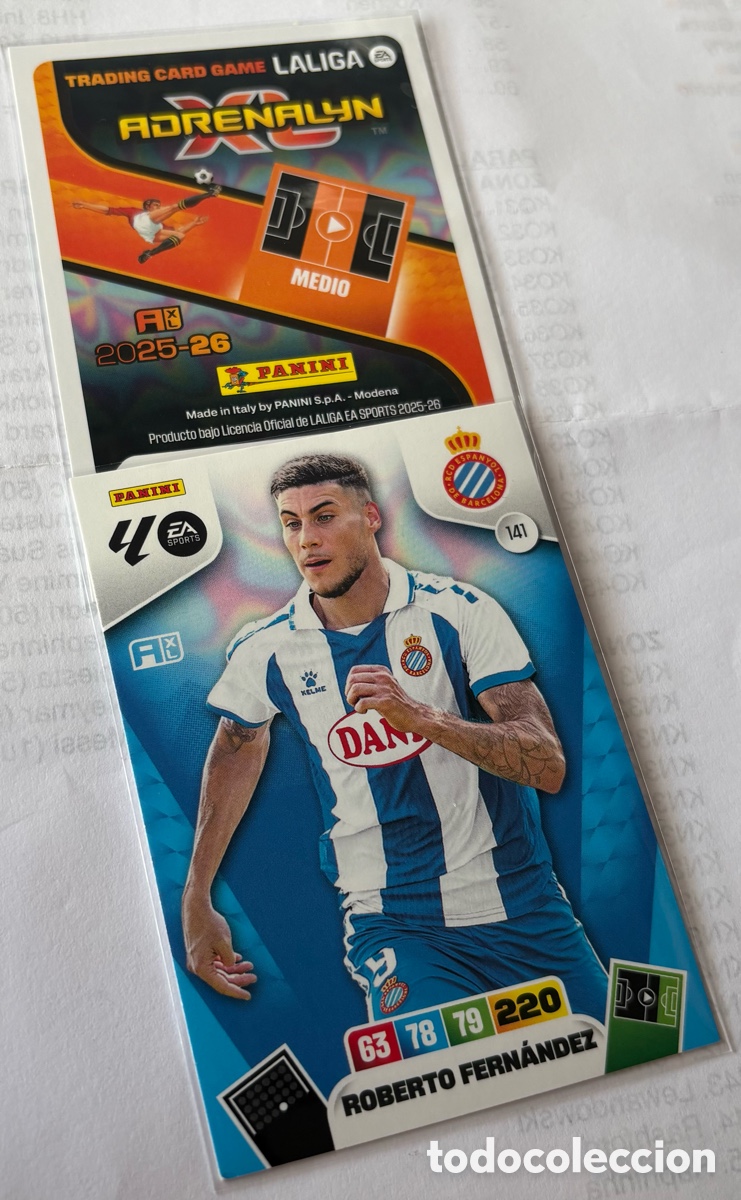 Cromos de F&uacute;tbol: ADRENALYN 24-25 ESPANYOL 141