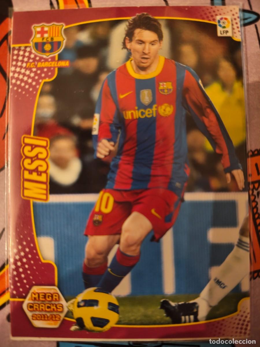 Cartes &agrave; collectionner de Football: Messi. Megacracks 11 12