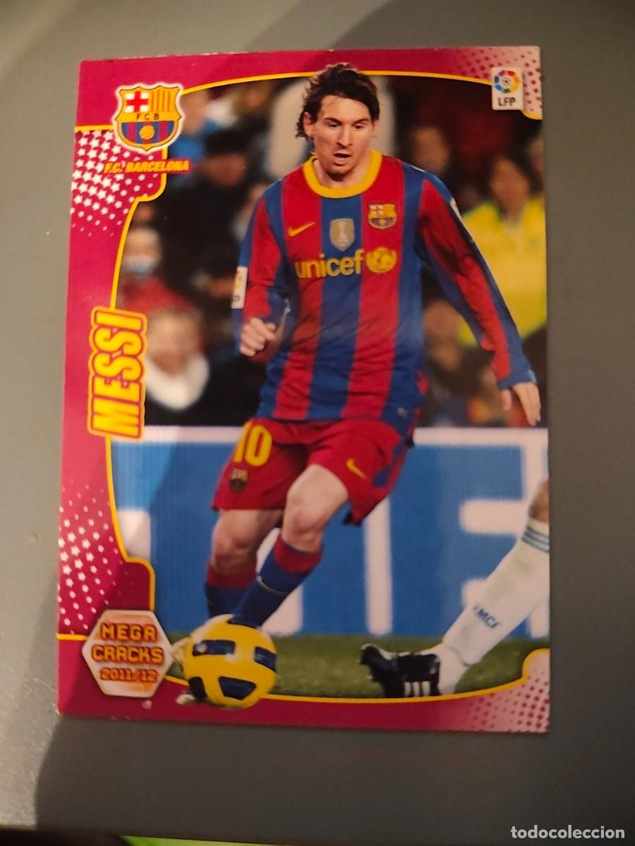 Cromos de F&uacute;tbol: Messi. Megacracks 11 12
