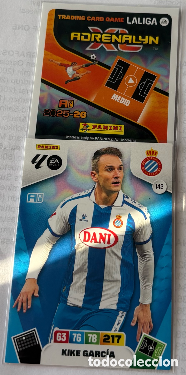 Cromos de F&uacute;tbol: ADRENALYN 25-26 Espanyol 142