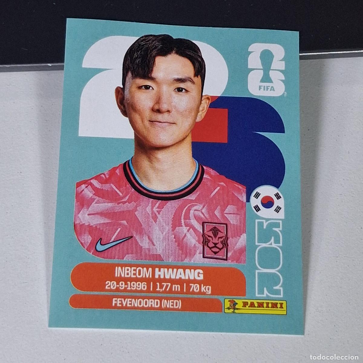 Cromos de F&uacute;tbol: B15 KOR 11 KOR11 INBEOM HWANG COREA DEL SUR KOR MUNDIAL FIFA WORLD CUP 2026 STICKER PANINI