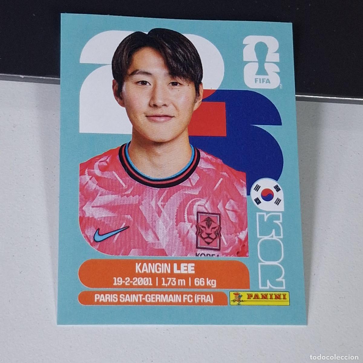 Cromos de F&uacute;tbol: B15 KOR12 KANG-IN LEE 12 COREA DEL SUR KOR MUNDIAL FIFA WORLD CUP 2026 STICKER PANINI
