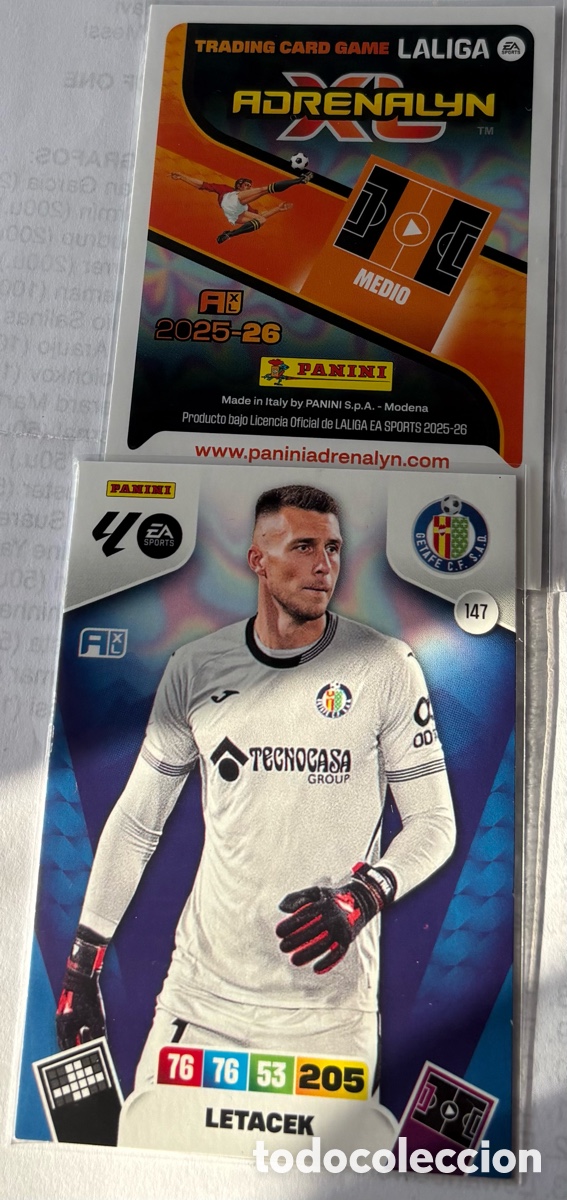 Cromos de F&uacute;tbol: ADRENALYN 25-26 GETAFE 147