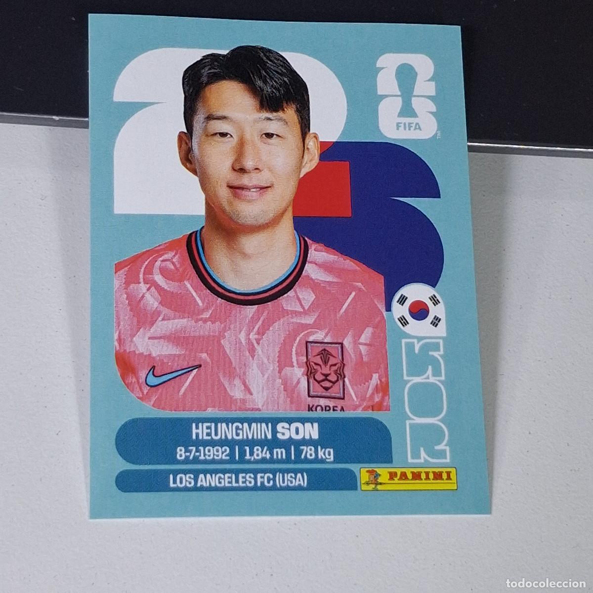 Cromos de F&uacute;tbol: B15 KOR 18 KOR18 HEUNGMIN SON KOREA COREA DEL SUR KOR MUNDIAL FIFA WORLD CUP 2026 STICKER PANINI