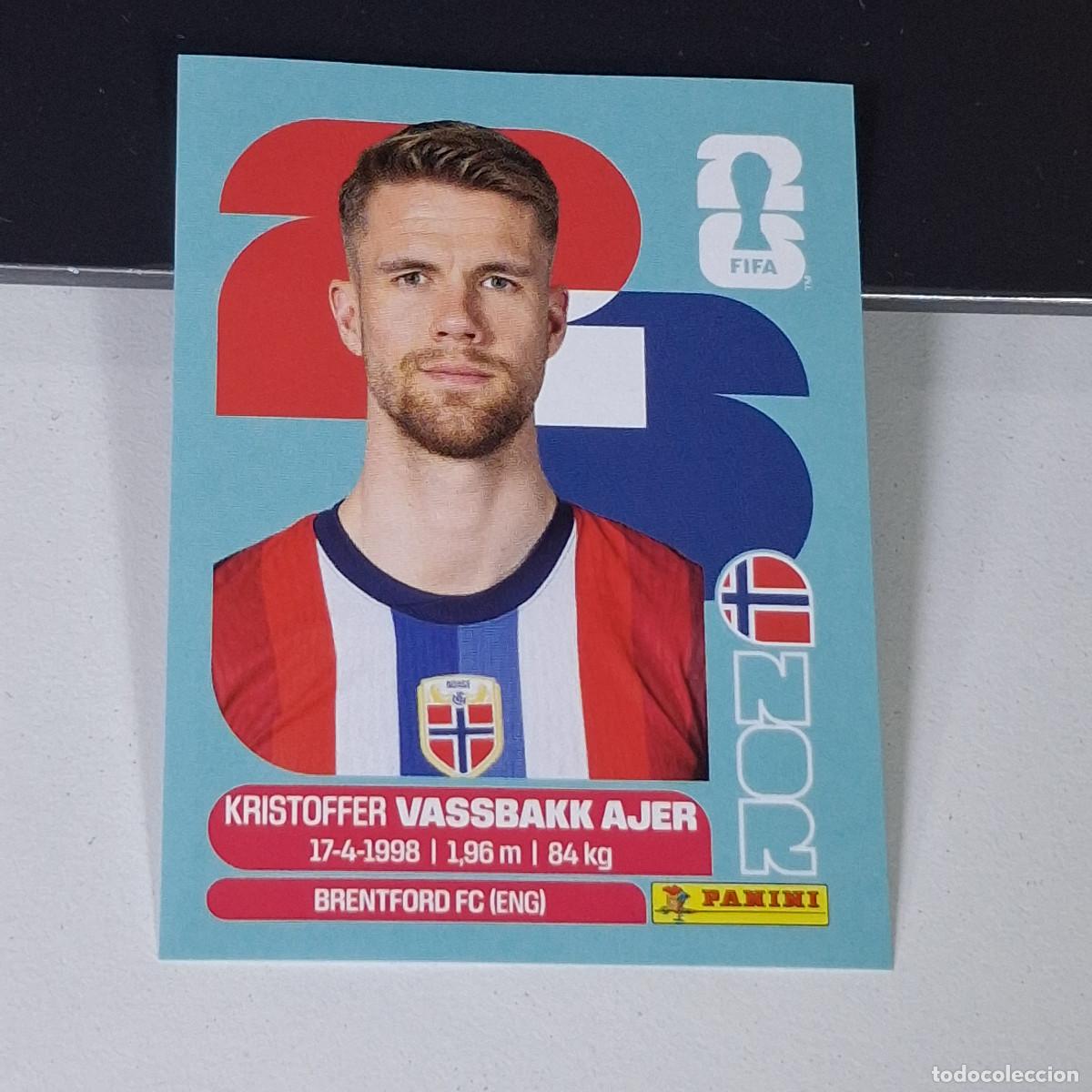 Cromos de F&uacute;tbol: B15 NOR 5 NOR5 KRISTOFFER VASSBAKK AJER NORUEGA NORWAY MUNDIAL FIFA WORLD CUP 2026 STICKER PANINI