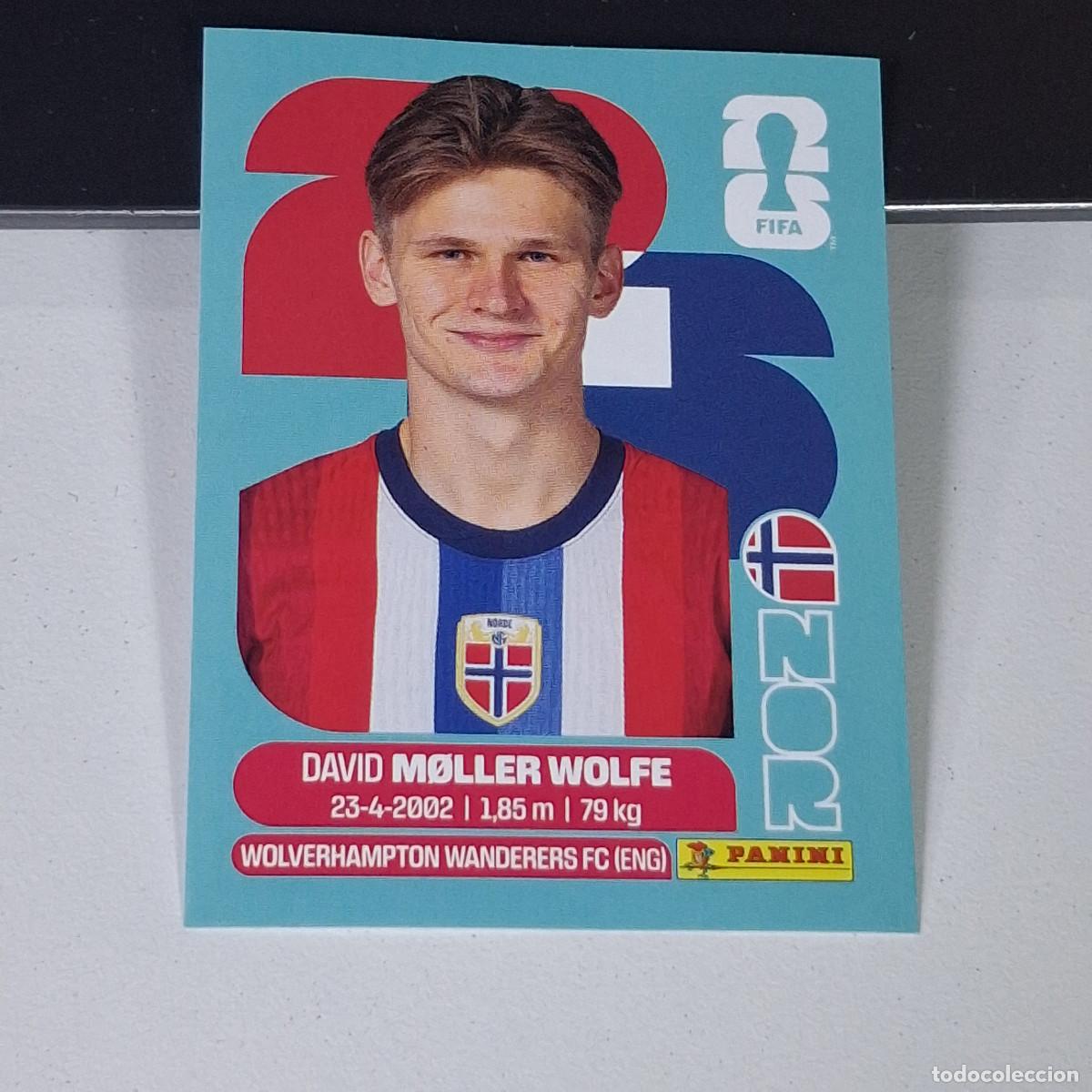 Cromos de F&uacute;tbol: B15 NOR 7 NOR7 DAVID MOLLER WOLFE NORUEGA NORWAY NOR MUNDIAL FIFA WORLD CUP 2026 STICKER PANINI