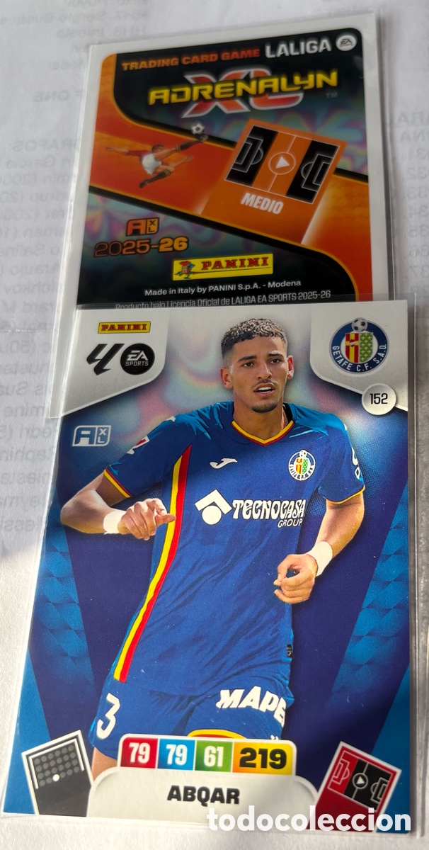 Cromos de F&uacute;tbol: ADRENALYNN25-26 GETAFE 152