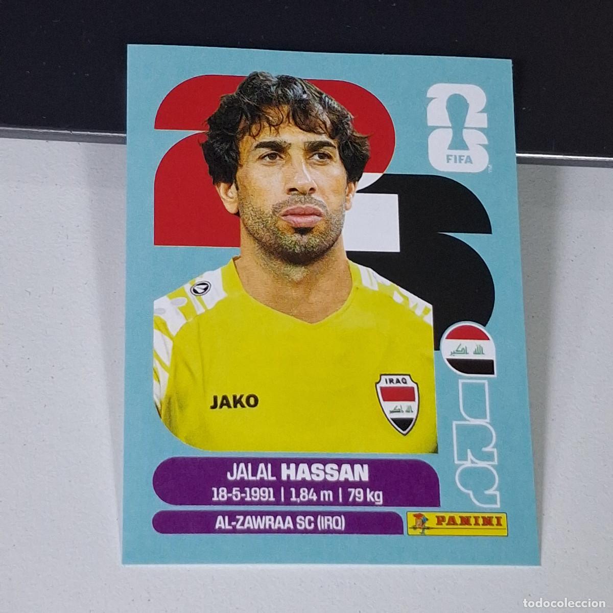 Cromos de F&uacute;tbol: B15 IRQ 2 IRQ2 JALAL HASSAN IRAQ MUNDIAL FIFA WORLD CUP 2026 STICKER PANINI