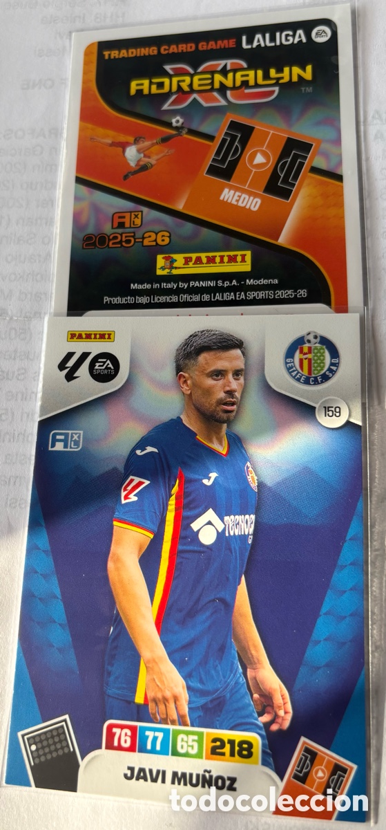 Cromos de F&uacute;tbol: ADRENALYN 25-26 GETAFE 159
