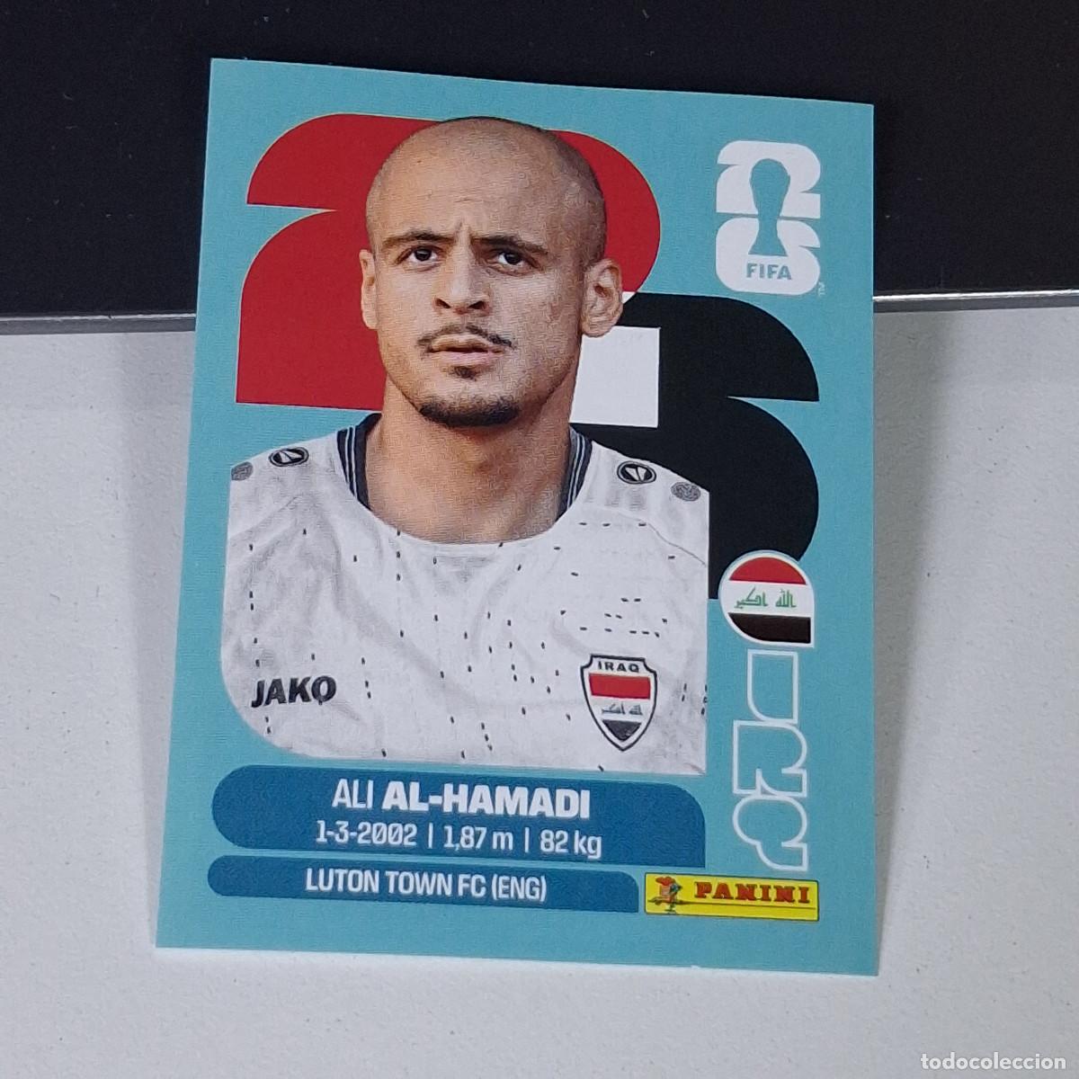 Cromos de F&uacute;tbol: B15 IRQ 18 IRQ18 ALI AL-HAMADI IRAQ IRQ MUNDIAL FIFA WORLD CUP 2026 STICKER PANINI