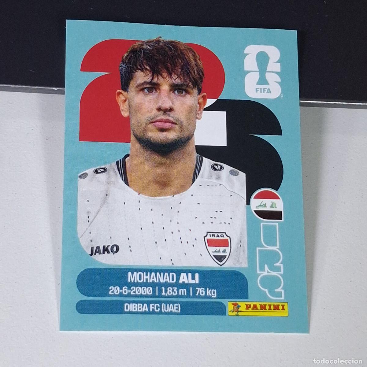 Cromos de F&uacute;tbol: B15 IRQ20 MOHANAD ALI 20 IRAQ IRQ MUNDIAL FIFA WORLD CUP 2026 STICKER PANINI