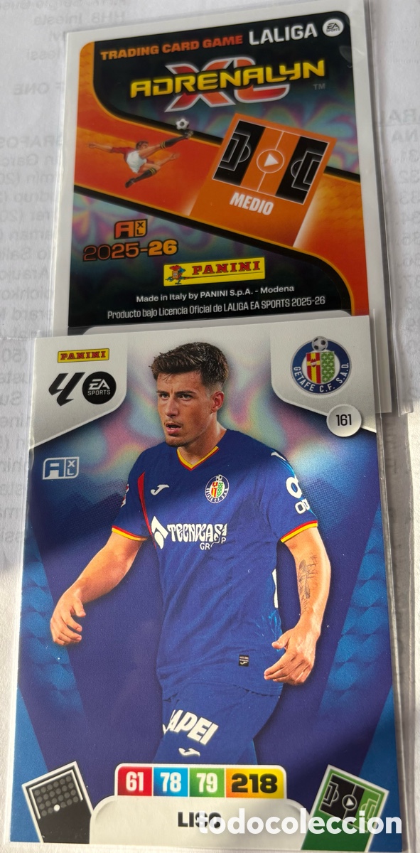 Cromos de F&uacute;tbol: ADRENALYN 25-26 GETAFE 161