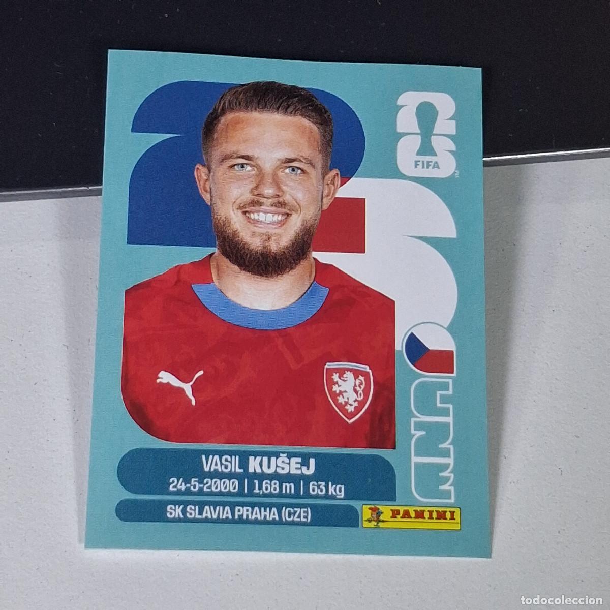 Cromos de F&uacute;tbol: B15 CZE 16 CZE16 VASIL KUSEJ REP&Uacute;BLICA CHECA CHEQUIA CZE MUNDIAL FIFA WORLD CUP 2026 STICKER PANINI