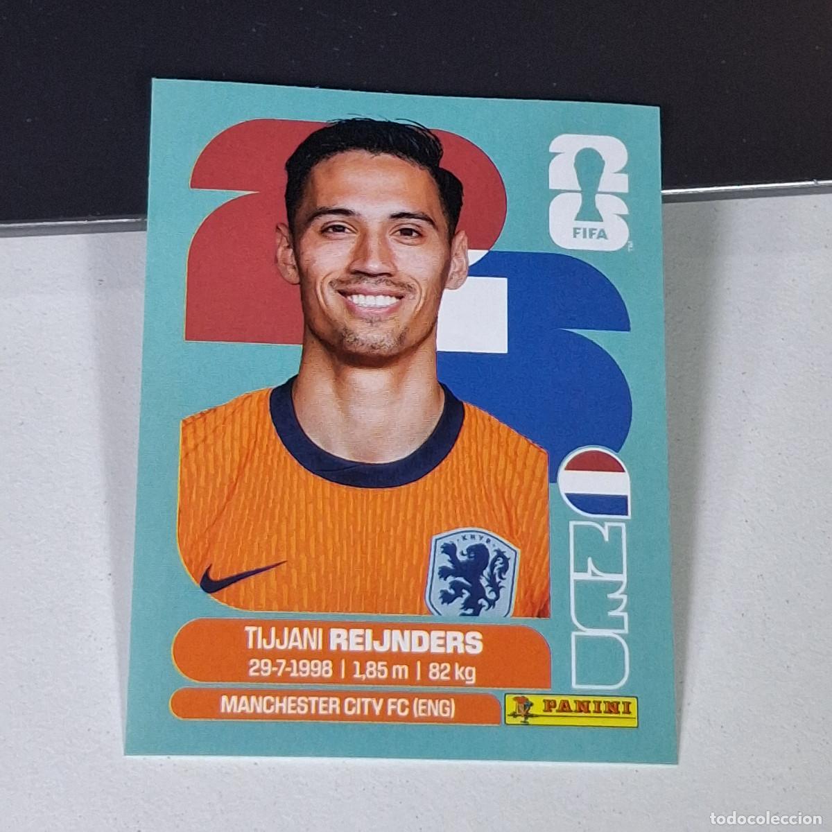 Cromos de F&uacute;tbol: B15 NED10 TIJJANI REIJNDERS 10 PA&Iacute;SES BAJOS HOLANDA NED MUNDIAL FIFA WORLD CUP 2026 STICKER PANINI