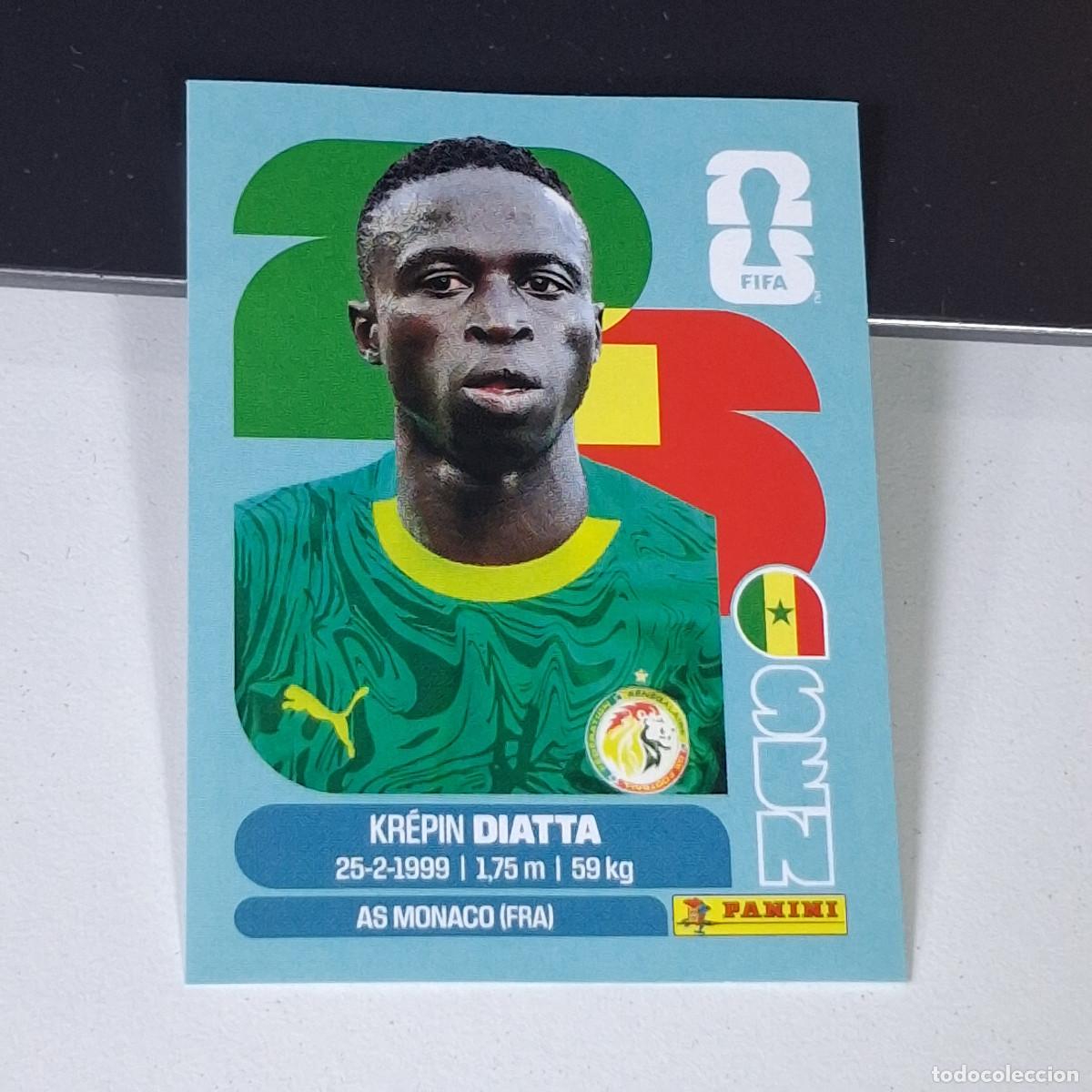 Cromos de F&uacute;tbol: B15 SEN20 KR&Eacute;PIN DIATTA 20 SENEGAL SEN MUNDIAL FIFA WORLD CUP 2026 STICKER PANINI