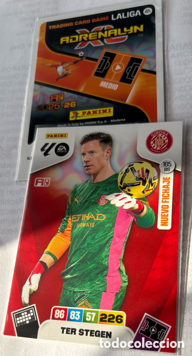 Cromos de F&uacute;tbol: ADRENALYN 26-25 GIRONA 165bis