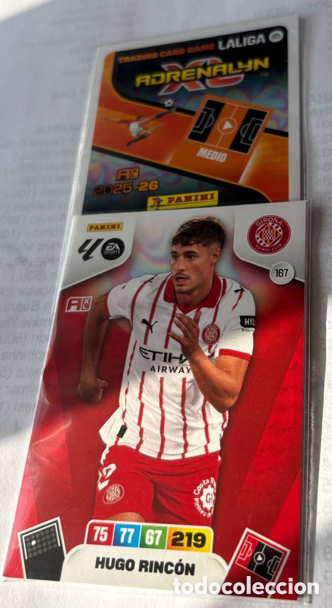 Cromos de F&uacute;tbol: ADRENALYN 25-26 GIRONA 167
