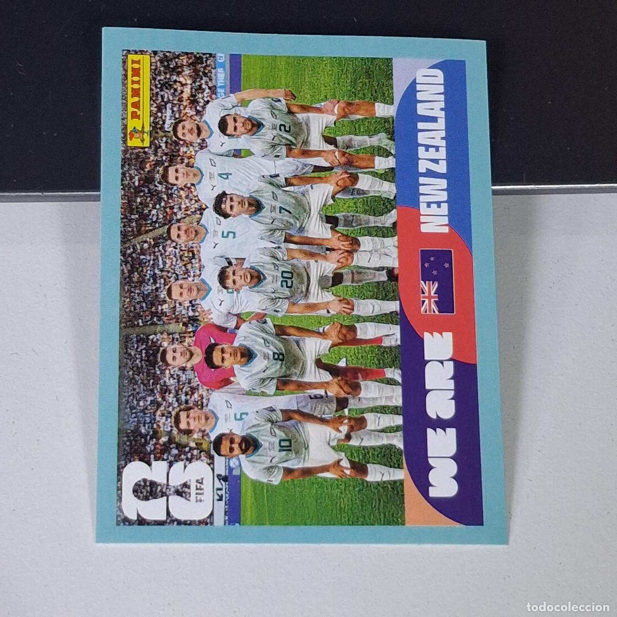 Cromos de F&uacute;tbol: B15 NZL13 TEAM PHOTO EQUIPO NUEVA ZELANDA NEW ZEALAND MUNDIAL FIFA WORLD CUP 2026 STICKER PANINI