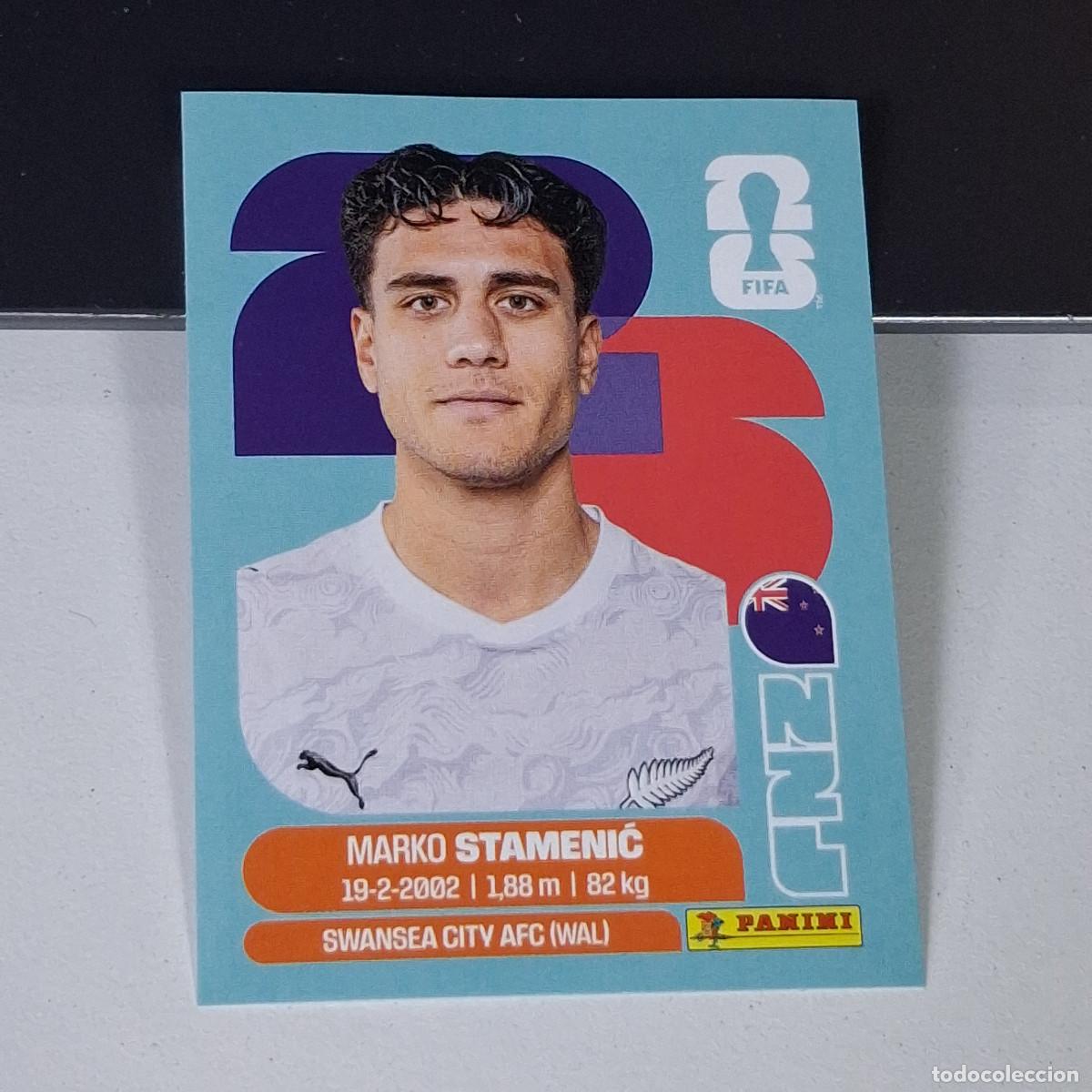 Cromos de F&uacute;tbol: B15 NZL15 MARKO STAMENIĆ 15 NUEVA ZELANDA NZL NEW ZEALAND MUNDIAL FIFA WORLD CUP 2026 STICKER PANINI