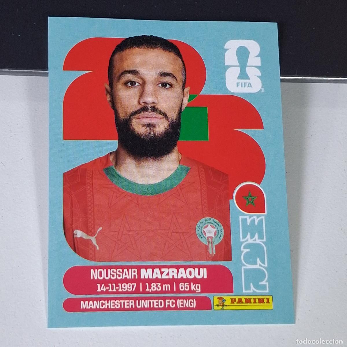 Cromos de F&uacute;tbol: B15 MAR5 MAR 5 MAZRZOUI MARRUECOS MOROCCO MAR MUNDIAL FIFA WORLD CUP 2026 STICKER PANINI