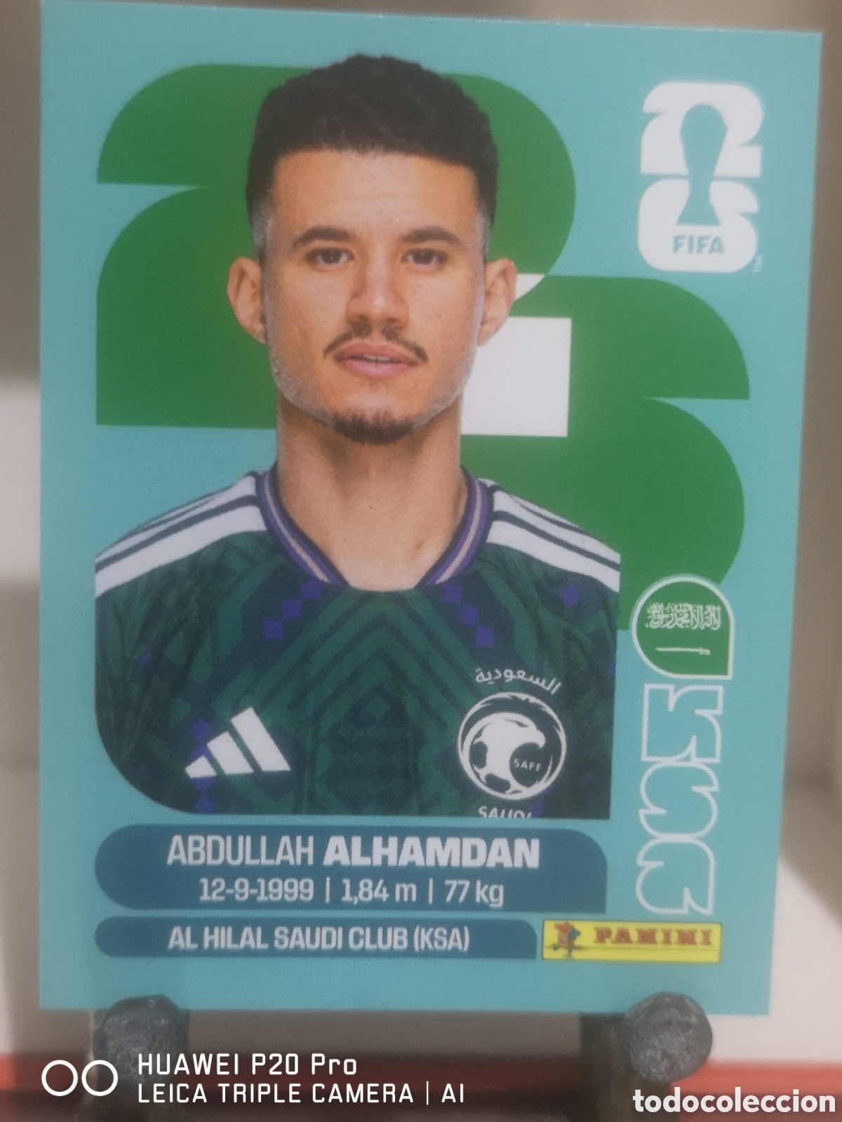 Cromos de F&uacute;tbol: FIFA WORLD CUP MUNDIAL 2026 ALHAMDAN - KSA 20
