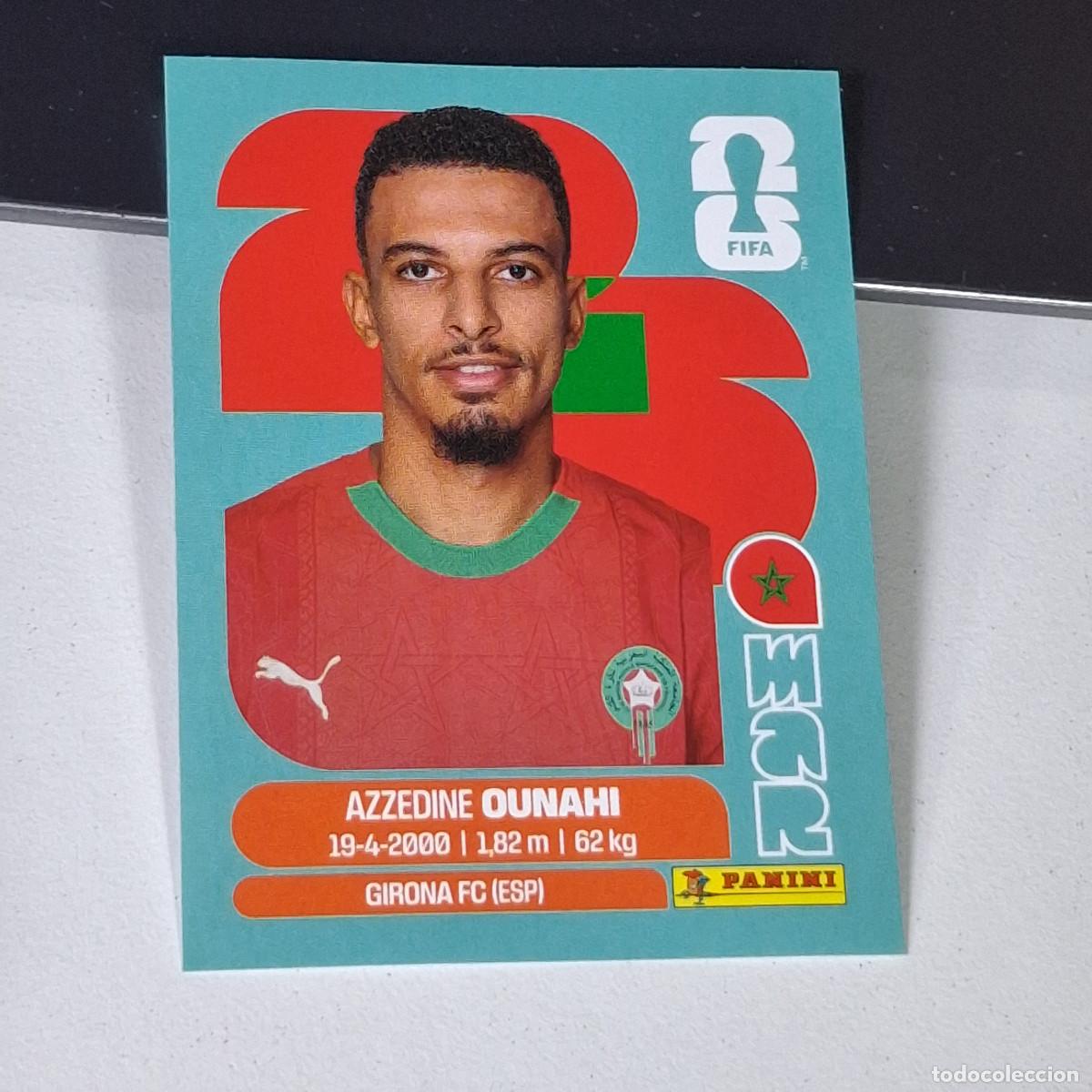 Cromos de F&uacute;tbol: B15 MAR 11 MAR11 AZZEDINE OUNAHI MARRUECOS MOROCCO MAR MUNDIAL FIFA WORLD CUP 2026 STICKER PANINI