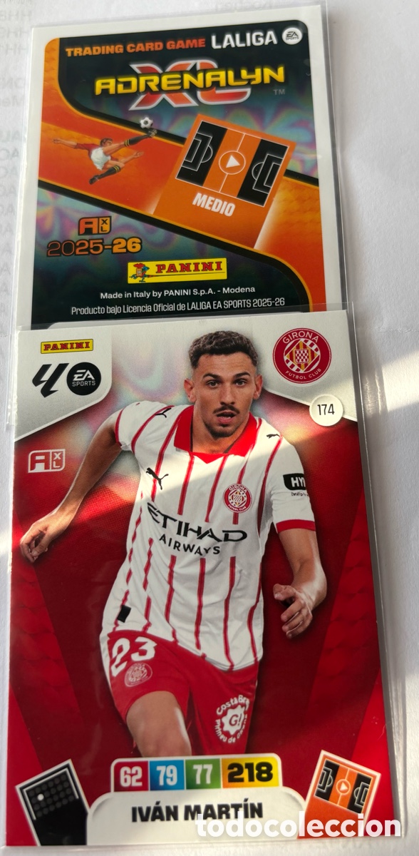 Cromos de F&uacute;tbol: ADRENALYN 25-26 GIRONA 174