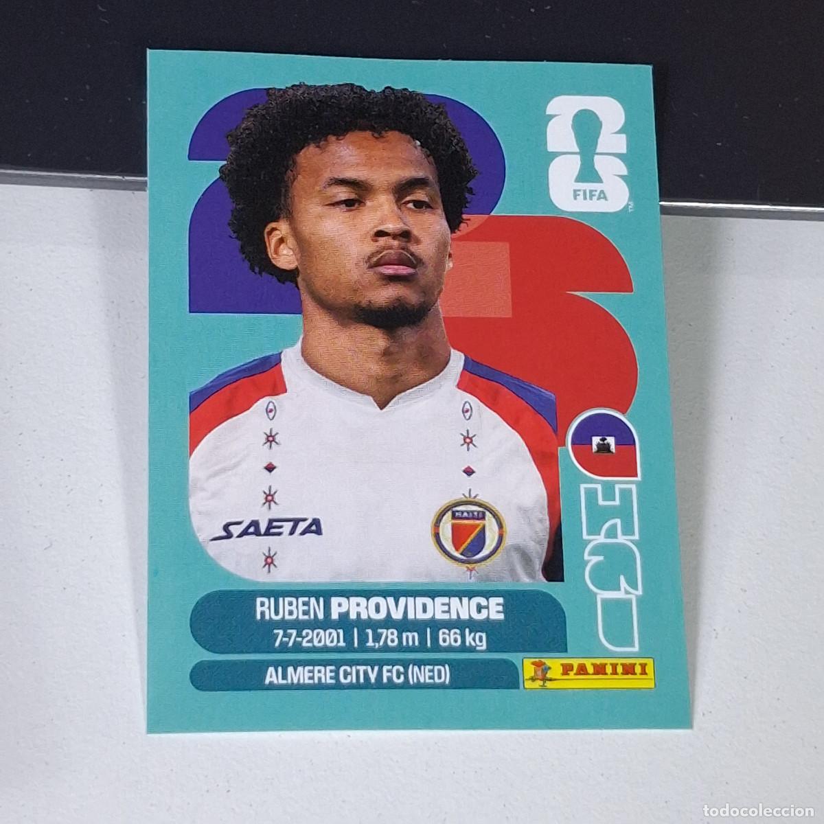 Cromos de F&uacute;tbol: B15 HAI17 RUBEN PROVIDENCE 17 HAITI HAI MUNDIAL FIFA WORLD CUP 2026 STICKER PANINI