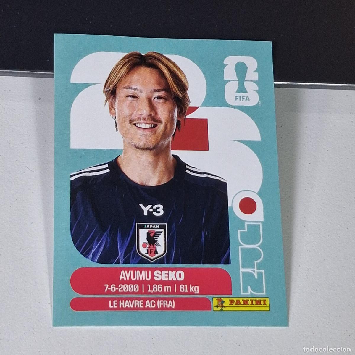 Cromos de F&uacute;tbol: B15 JPN 4 JPN4 AYUMU SEKO JAP&Oacute;N JAPAN JPN MUNDIAL FIFA WORLD CUP 2026 STICKER PANINI